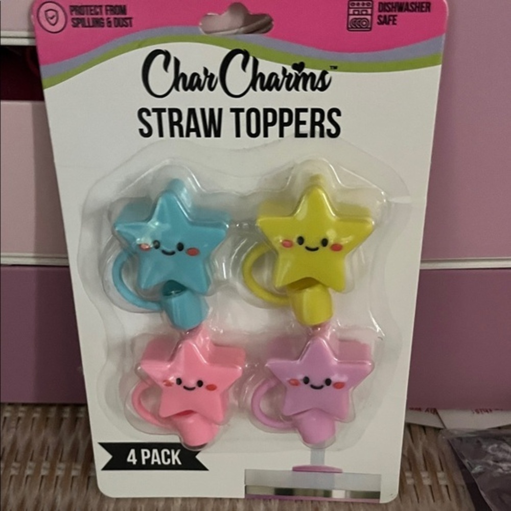 CharCharms Stanley Straw toppers